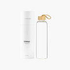 Borosilicate Glass Bottle with Bamboo Lid - 1 Litre